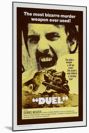 Duel, 1971-null-Mounted Giclee Print