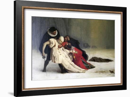 Duel after a Masquerade, 1857-Jean-Leon Gerome-Framed Giclee Print