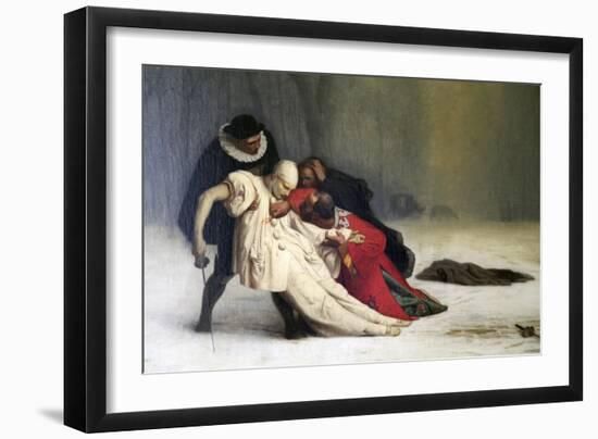 Duel after a Masquerade, 1857-Jean-Leon Gerome-Framed Giclee Print