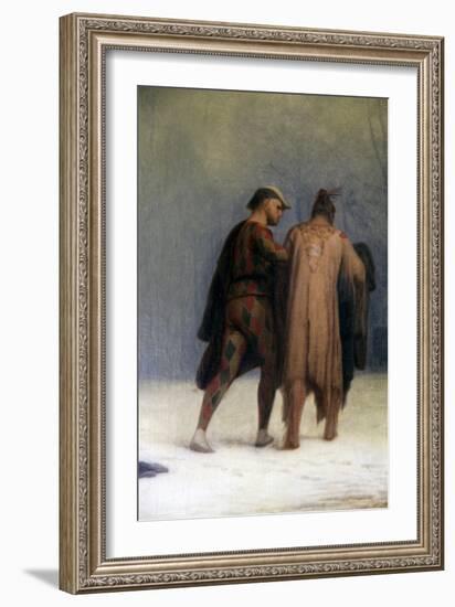 Duel after a Masquerade, 1857-Jean-Leon Gerome-Framed Giclee Print