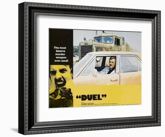 Duel, Dennis Weaver, 1971-null-Framed Art Print