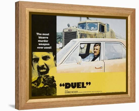 Duel, Dennis Weaver, 1971-null-Framed Stretched Canvas