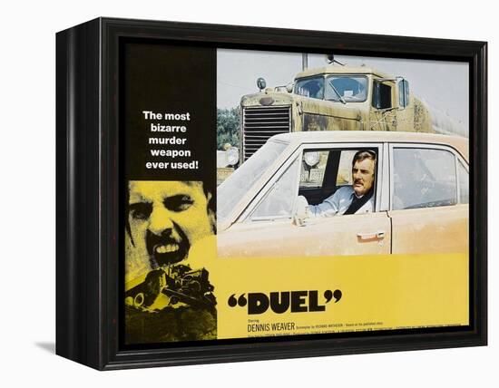 Duel, Dennis Weaver, 1971-null-Framed Stretched Canvas