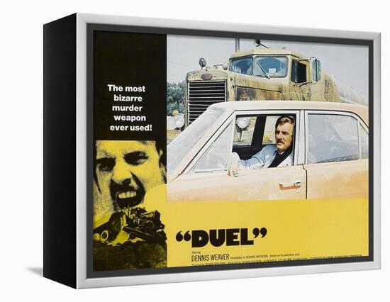 Duel, Dennis Weaver, 1971-null-Framed Stretched Canvas