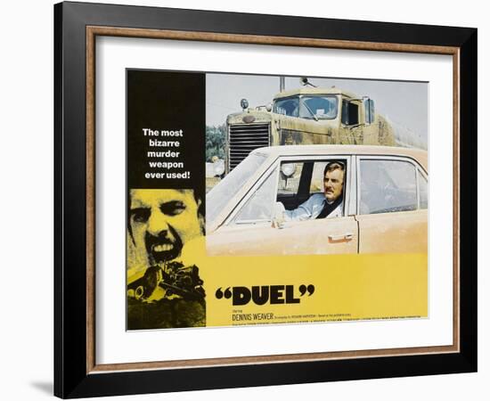 Duel, Dennis Weaver, 1971-null-Framed Art Print