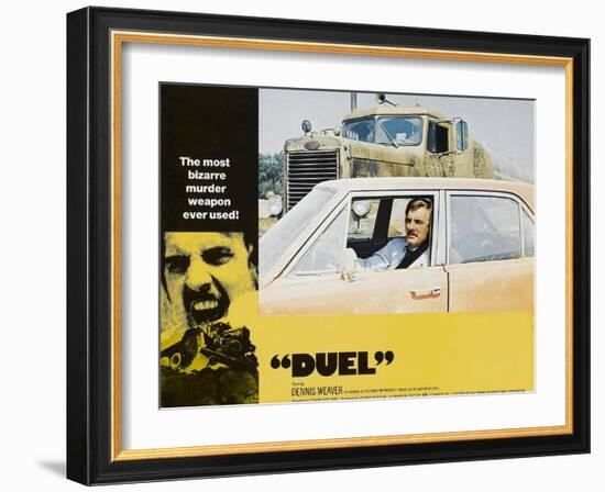 Duel, Dennis Weaver, 1971-null-Framed Art Print
