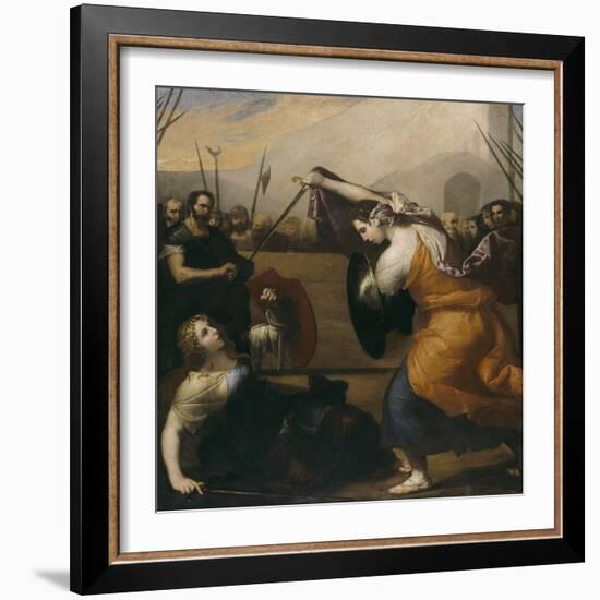 Duel of Women-José de Ribera-Framed Giclee Print