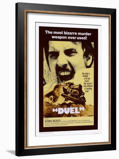 Duel--Framed Art Print