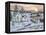 Duelling Snowmen-Bob Fair-Framed Premier Image Canvas