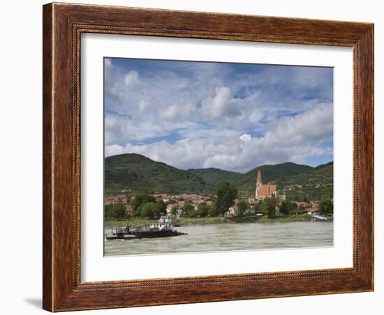 Dürnstein at Danube, Wachau, Lower Austria, Austria-Doug Pearson-Framed Photographic Print