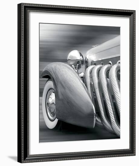 Duesenberg in Motion-Richard James-Framed Giclee Print