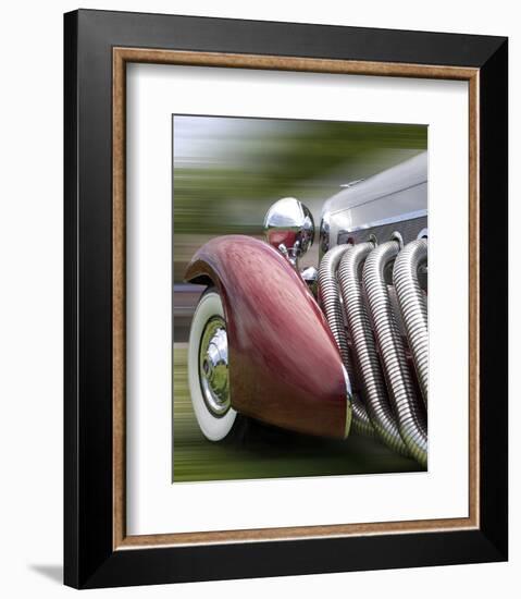 Duesenberg in Motion-Richard James-Framed Art Print