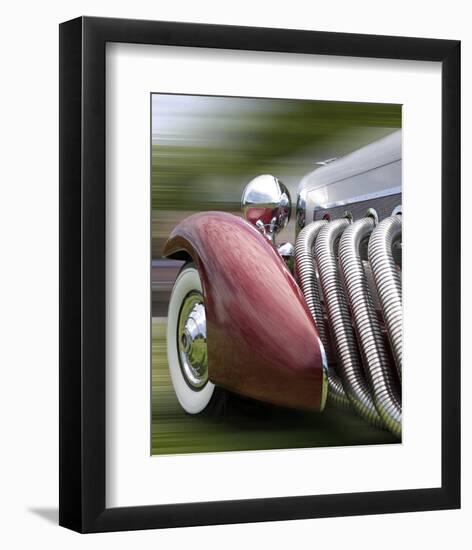 Duesenberg in Motion-Richard James-Framed Art Print