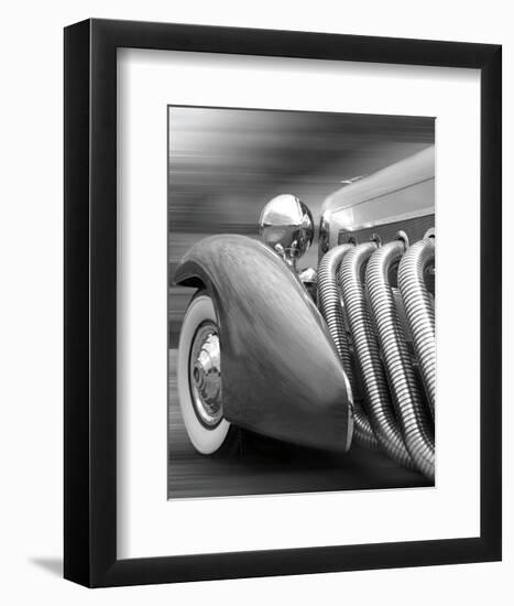 Duesenberg in Motion-Richard James-Framed Art Print