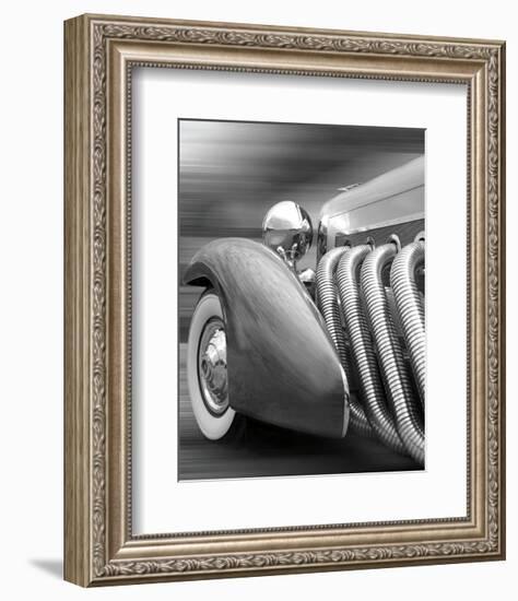 Duesenberg in Motion-Richard James-Framed Art Print