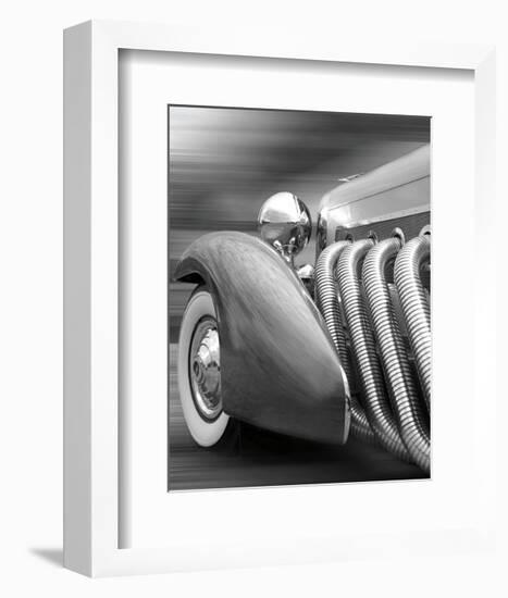 Duesenberg in Motion-Richard James-Framed Art Print