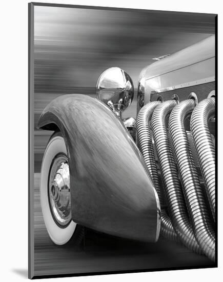 Duesenberg in Motion-Richard James-Mounted Art Print