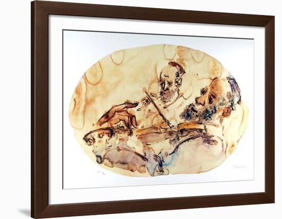 Duet-Chaim Gross-Framed Limited Edition