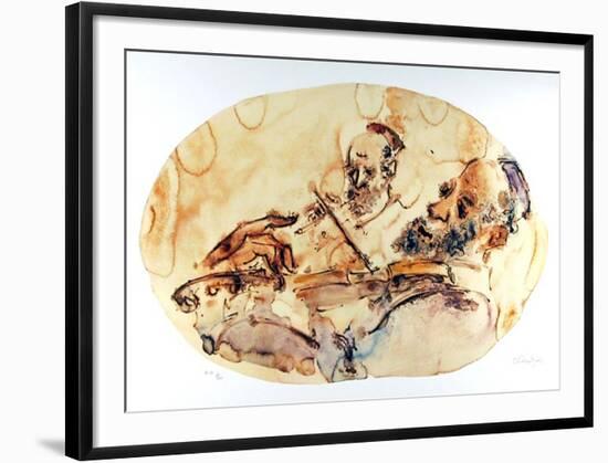 Duet-Chaim Gross-Framed Limited Edition