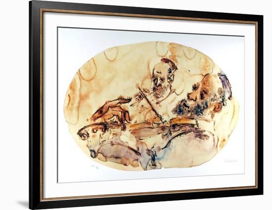 Duet-Chaim Gross-Framed Limited Edition