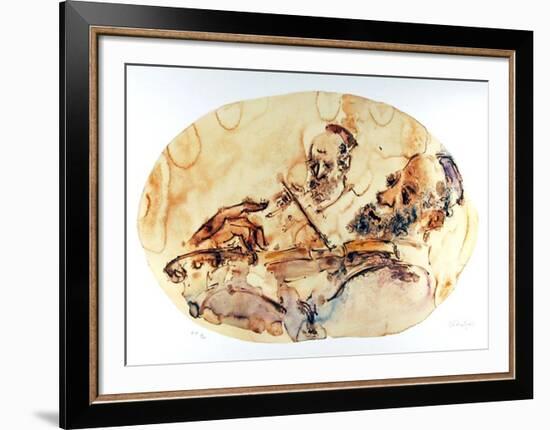 Duet-Chaim Gross-Framed Limited Edition