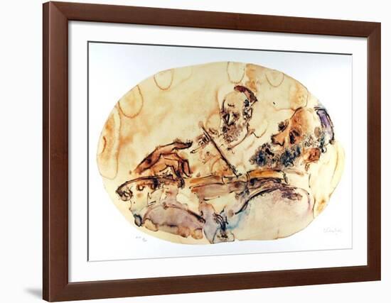 Duet-Chaim Gross-Framed Limited Edition