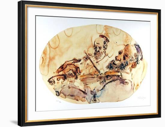 Duet-Chaim Gross-Framed Limited Edition