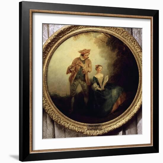 Duet-Nicolas Lancret-Framed Giclee Print