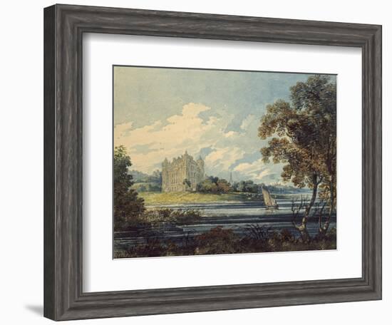 Duff House, Banff, 1794 (Watercolour, with Some Scratching Out, over Indications in Graphite)-Thomas Girtin-Framed Giclee Print