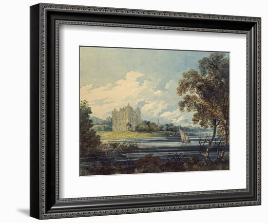 Duff House, Banff, 1794 (Watercolour, with Some Scratching Out, over Indications in Graphite)-Thomas Girtin-Framed Giclee Print