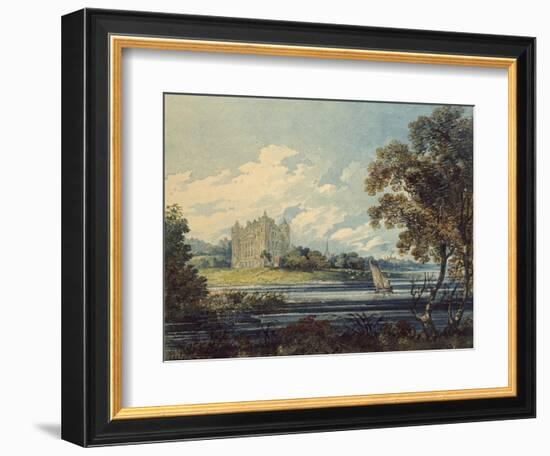 Duff House, Banff, 1794 (Watercolour, with Some Scratching Out, over Indications in Graphite)-Thomas Girtin-Framed Giclee Print