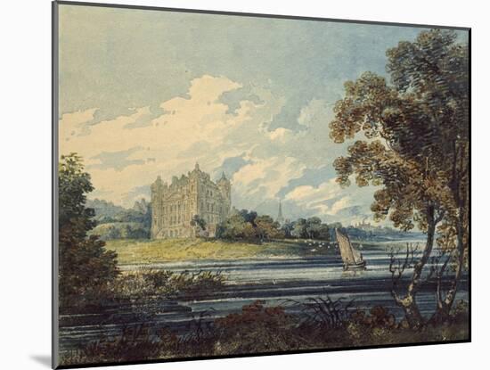 Duff House, Banff, 1794 (Watercolour, with Some Scratching Out, over Indications in Graphite)-Thomas Girtin-Mounted Giclee Print