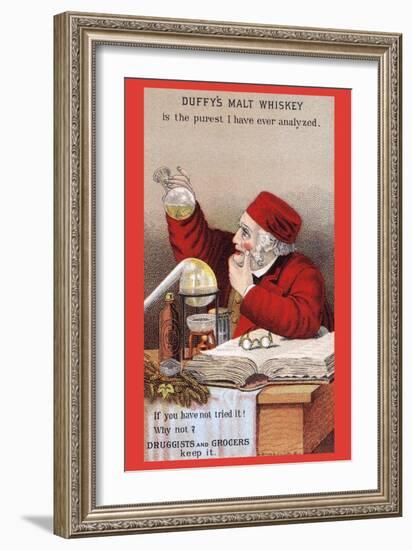 Duffy's Malt Whiskey-A. Boen & Co.-Framed Art Print