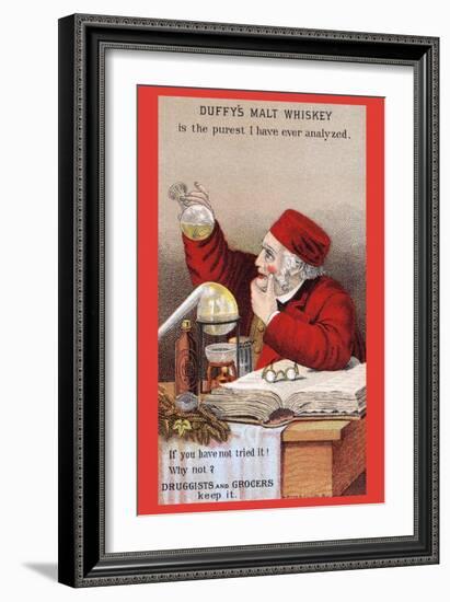 Duffy's Malt Whiskey-A. Boen & Co.-Framed Art Print
