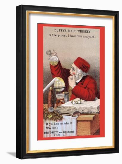 Duffy's Malt Whiskey-A. Boen & Co.-Framed Art Print