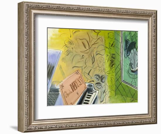 Dufy: Claude Debussy, 1952-Raoul Dufy-Framed Giclee Print