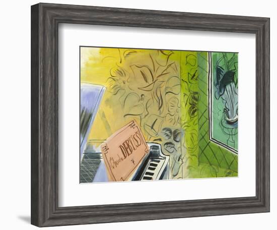 Dufy: Claude Debussy, 1952-Raoul Dufy-Framed Giclee Print