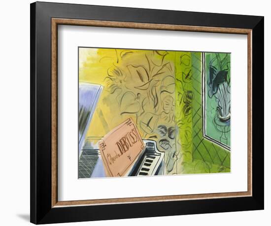 Dufy: Claude Debussy, 1952-Raoul Dufy-Framed Giclee Print