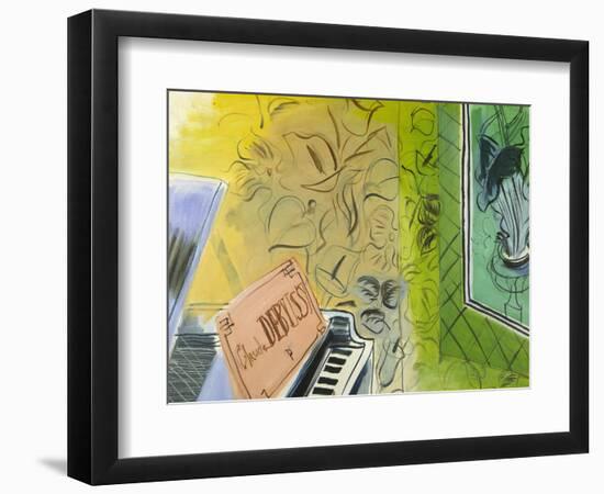 Dufy: Claude Debussy, 1952-Raoul Dufy-Framed Giclee Print