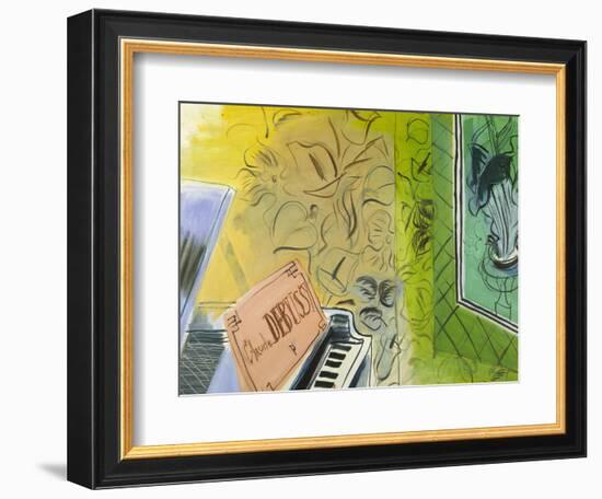 Dufy: Claude Debussy, 1952-Raoul Dufy-Framed Giclee Print