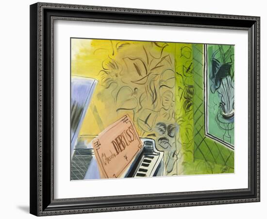 Dufy: Claude Debussy, 1952-Raoul Dufy-Framed Giclee Print