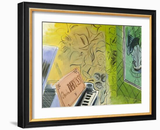 Dufy: Claude Debussy, 1952-Raoul Dufy-Framed Giclee Print