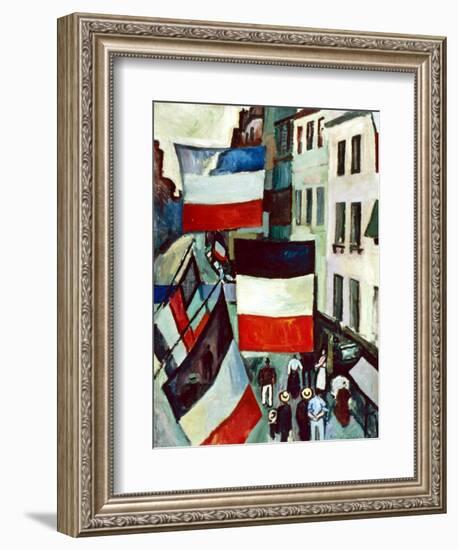 Dufy: Flags, 1906-Raoul Dufy-Framed Giclee Print