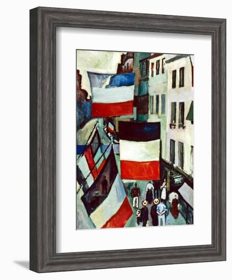 Dufy: Flags, 1906-Raoul Dufy-Framed Giclee Print