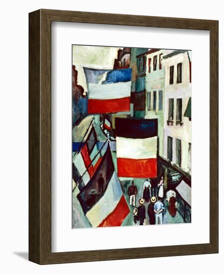 Dufy: Flags, 1906-Raoul Dufy-Framed Giclee Print