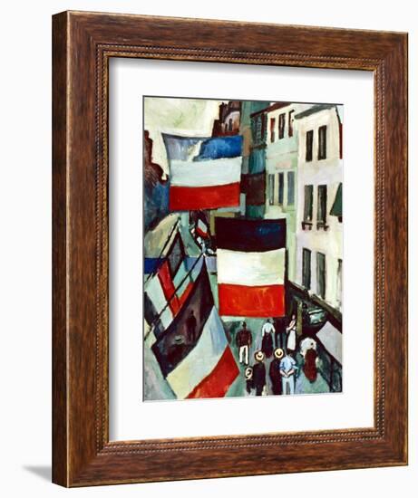 Dufy: Flags, 1906-Raoul Dufy-Framed Giclee Print