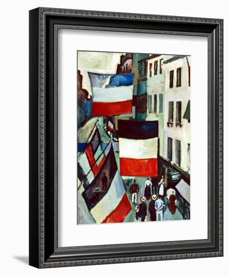 Dufy: Flags, 1906-Raoul Dufy-Framed Giclee Print