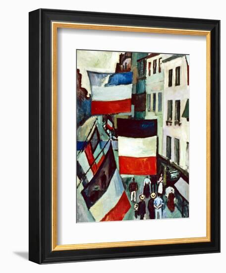 Dufy: Flags, 1906-Raoul Dufy-Framed Giclee Print