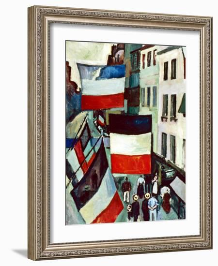 Dufy: Flags, 1906-Raoul Dufy-Framed Giclee Print