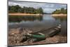 Dugout Canoe. Fairview, Iwokrama Reserve, Guyana-Pete Oxford-Mounted Photographic Print